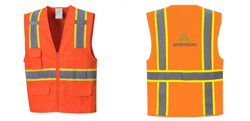 Class 2 Safety Vest with Cooling Mesh Back