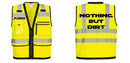 Custom Heavy Duty Hi-Vis Surveyor Vest