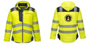 Custom PW3 Hi-Vis Winter Jacket with Reflective Segmented Tape