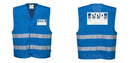 Custom Royal Blue MeshAir Reflective Events Safety Vest