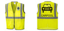 Custom Lightweight High Visibility Yellow Tampa Mesh Vest