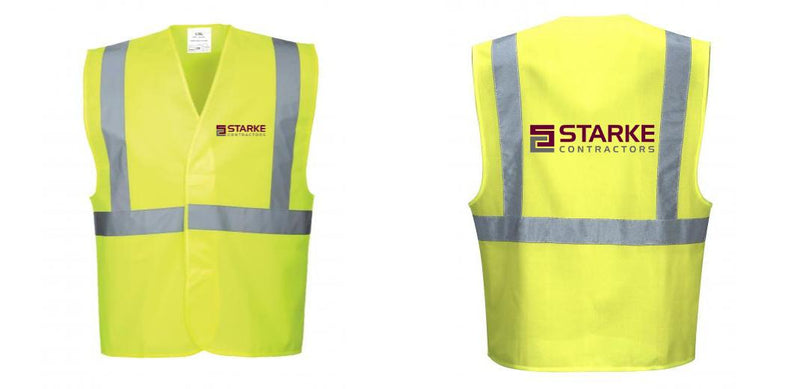 Class 2 Yellow Reflective Safety Vest