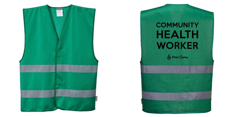 Green Safety Vest Reflective Hi Vis Work and Event Style Vest