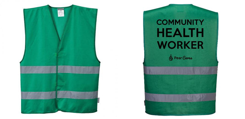 Green Safety Vest Reflective Hi Vis Work and Event Style Vest