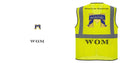Custom Lightweight High Visibility Yellow Tampa Mesh Vest