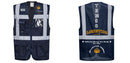 Custom NAVY Professional Executive Style Safety Vest