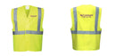 Custom Class 2 Yellow Reflective Safety Vest