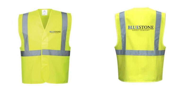 Custom Class 2 Yellow Reflective Safety Vest