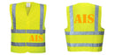 Custom Logo Reflective Yellow Safety Vest - ANSI Class 2