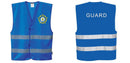 Custom ROYAL BLUE Safety Vest Reflective Hi Vis Work and Event Style Vest