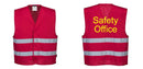 Custom RED MeshAir Reflective Events Safety Vest