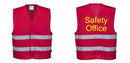 Custom RED MeshAir Reflective Events Safety Vest