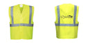 Custom Class 2 Yellow Reflective Safety Vest