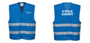 Royal Blue MeshAir Reflective Events Safety Vest
