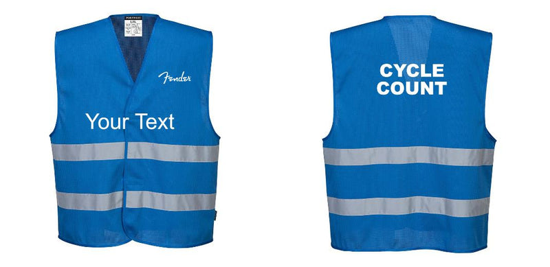 Royal Blue MeshAir Reflective Events Safety Vest