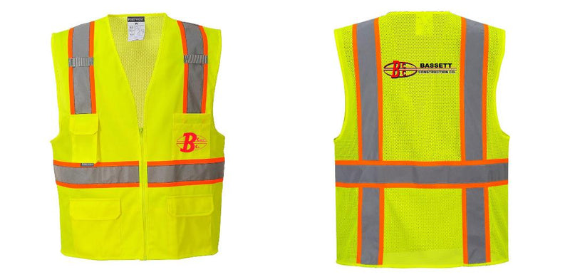 Class 2 Safety Vest with Cooling Mesh Back