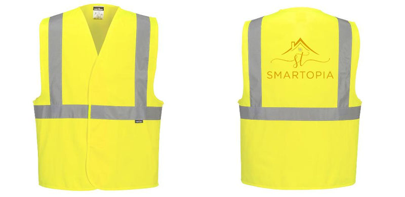 Custom Class 2 Yellow Reflective Safety Vest