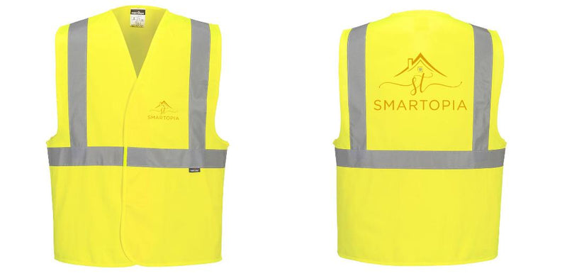 Custom Class 2 Yellow Reflective Safety Vest