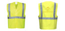 Class 2 Yellow Reflective Safety Vest