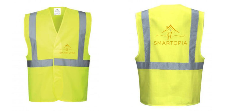 Class 2 Yellow Reflective Safety Vest