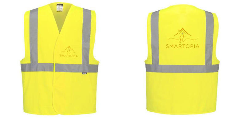 Custom Class 2 Yellow Reflective Safety Vest