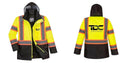 Custom Traffic Safety Jacket Class 3 Hi-Vis Yellow/Black