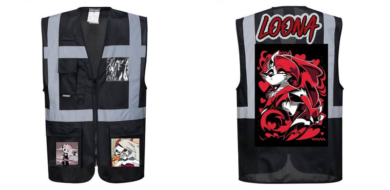 Custom Black Professional Executive Style Safety Vest