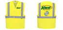 Custom Class 2 Yellow Reflective Safety Vest