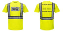 Custom Class 2 Safety Shirt Hi Vis ANSI