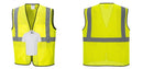 Custom Lightweight High Visibility Yellow Tampa Mesh Vest