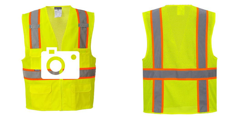 Class 2 Safety Vest with Cooling Mesh Back
