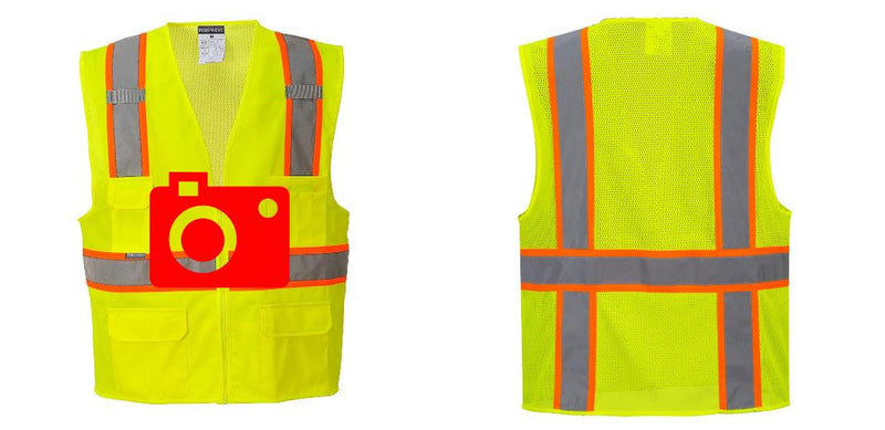 Class 2 Safety Vest with Cooling Mesh Back