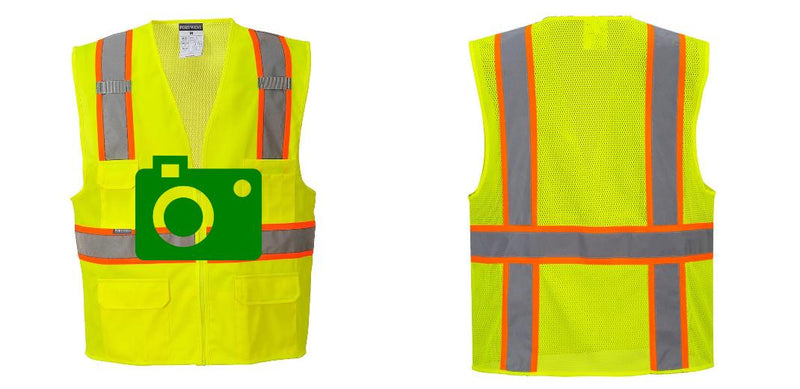 Class 2 Safety Vest with Cooling Mesh Back