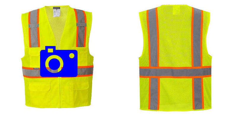 Class 2 Safety Vest with Cooling Mesh Back