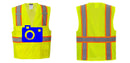 Class 2 Safety Vest with Cooling Mesh Back