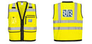 Custom Heavy Duty Hi-Vis Surveyor Vest