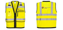 Custom Heavy Duty Hi-Vis Surveyor Vest