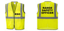 Custom Lightweight High Visibility Yellow Tampa Mesh Vest