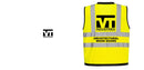 Custom Heavy Duty Hi-Vis Surveyor Vest