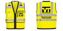 Custom Heavy Duty Hi-Vis Surveyor Vest