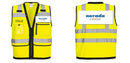 Custom Heavy Duty Hi-Vis Surveyor Vest