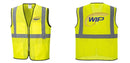 Custom Lightweight High Visibility Yellow Tampa Mesh Vest