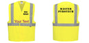Custom Class 2 Yellow Reflective Safety Vest