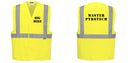 Custom Class 2 Yellow Reflective Safety Vest