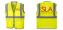 Lightweight High Visibility Yellow Tampa Mesh Vest