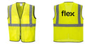 Custom Lightweight High Visibility Yellow Tampa Mesh Vest