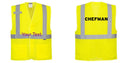 Custom Class 2 High Visibility Economy Reflective MESH Safety Vest