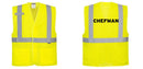 Custom Class 2 High Visibility Economy Reflective MESH Safety Vest