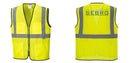 Custom Lightweight High Visibility Yellow Tampa Mesh Vest