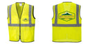 Lightweight High Visibility Yellow Tampa Mesh Vest